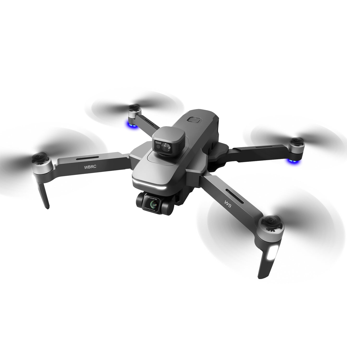 4K HD dual camera 5km remote control UAV 5G speed transmission intelligent obstacle avoidance GPS optical flow fixed point hovering UAV