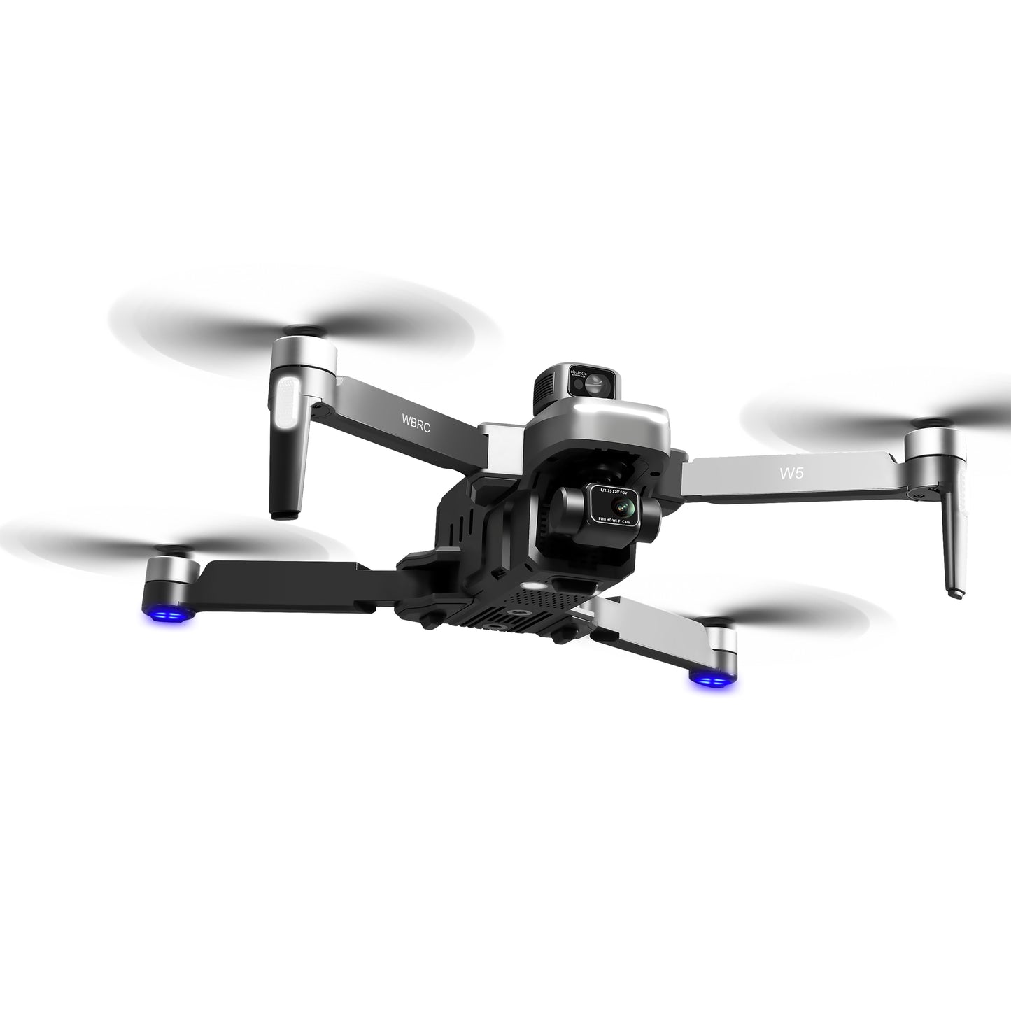 4K HD dual camera 5km remote control UAV 5G speed transmission intelligent obstacle avoidance GPS optical flow fixed point hovering UAV