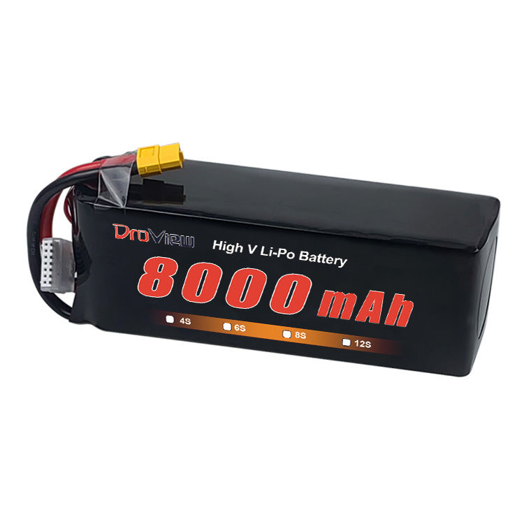Droview Polymer battery 8S8000mAh30.4V High voltage is suitable for FPV13 "15" UAV