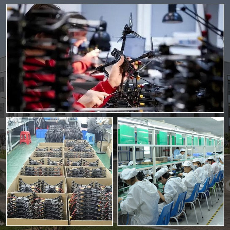 7 inch UAV 5.8G3w image transmission long range aircraft High endurance FPV traverser carbon fiber quick removal UAV four axes