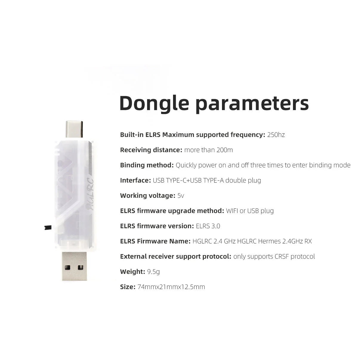 HGLRC C1 remote control