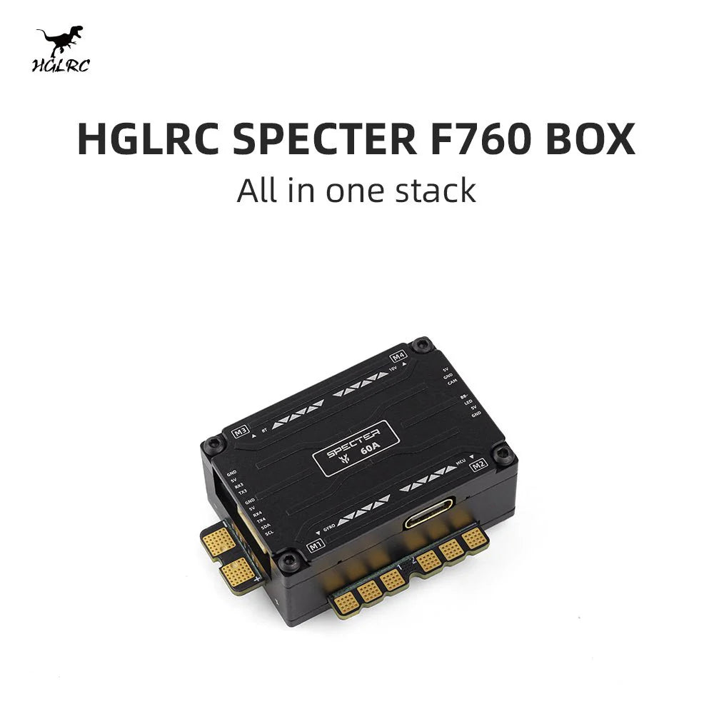 HGLRC SPECTER F760 BOX integrated stack