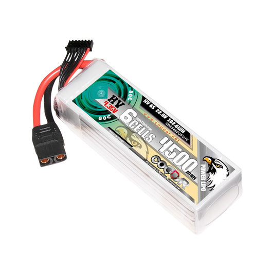 4500MAH 6S 22.8V 80C Long Endurance Crossing Machine 7 "to 10" UAV