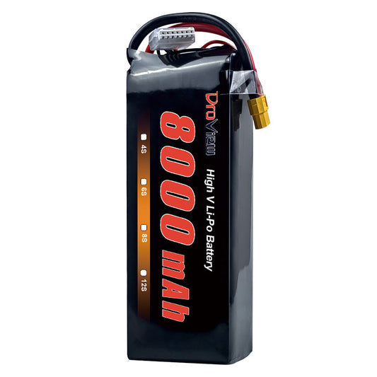 Droview Polymer battery 8S8000mAh30.4V High voltage is suitable for FPV13 "15" UAV