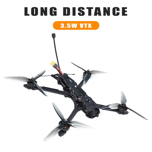 7 inch UAV 5.8G3w image transmission long range aircraft High endurance FPV traverser carbon fiber quick removal UAV four axes